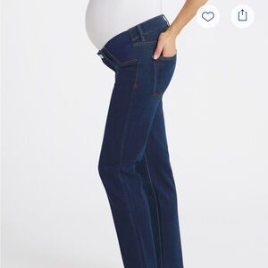 Warp and Weft Maternity Blue Jeans